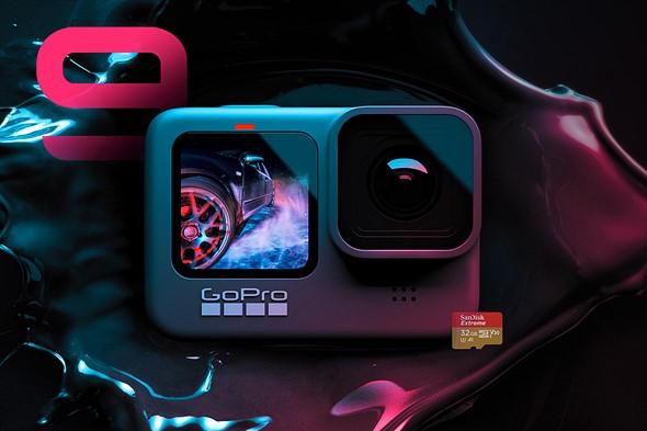 GoPro Hero 9 (Black) | Combo 5 | Chính hãng