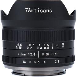 ỐNG KÍNH MF 7ARTISANS 7.5mm F2.8 FISHEYE