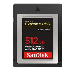 THẺ NHỚ CFEXPRESS SANDISK EXTREME PRO 512GB 1700MB/S TYPE B