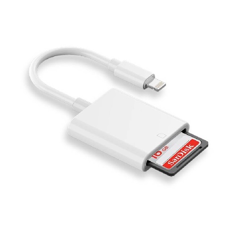 ĐẦU ĐỌC THẺ USB LIGHTNING CHO THẺ NHỚ SD