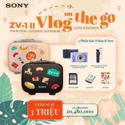 Máy ảnh Sony ZV-1 Mark II Vlog on the go LITE