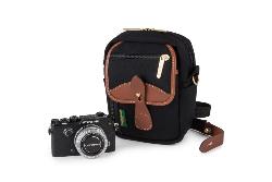 Túi máy ảnh Billingham Compact Stowaway - Black/Tan