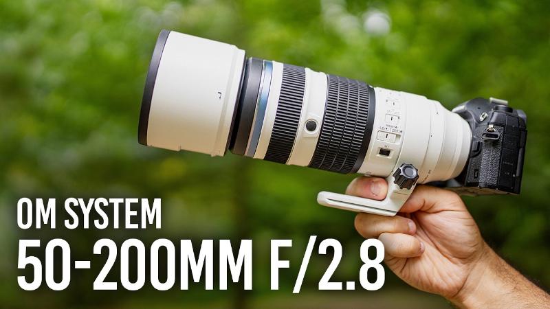 Ống kính OM SYSTEM M.Zuiko Digital ED 50-200mm F2.8 IS PRO ngàm Micro Four Thirds Ống kính OM SYSTEM M.Zuiko Digital ED 50-200mm F2.8 IS PRO ngàm Micro Four Thirds