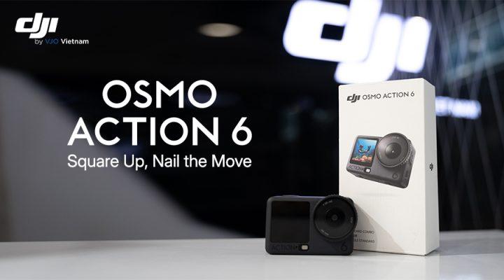 Máy quay hành trình DJI Osmo Action 6 Standard Combo Máy quay hành trình DJI Osmo Action 6 Standard Combo