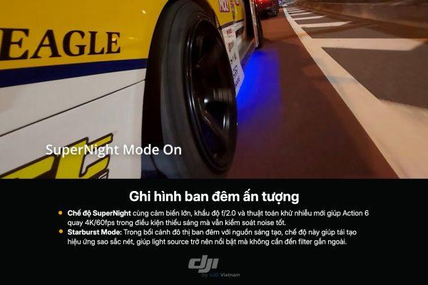 Máy quay hành trình DJI Osmo Action 6 Standard Combo Máy quay hành trình DJI Osmo Action 6 Standard Combo