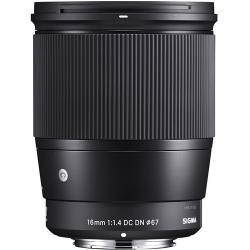 Ống kính Sigma 16mm F1.4 DC DN for Canon EF-M (CŨ)