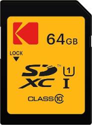 Kodak SDXC Card 64GB UHS-I U1 V10