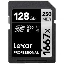 Thẻ nhớ SD 128GB Lexar Professional 1667x UHS-II V60 250/120MB/s