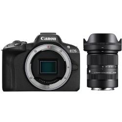 Máy ảnh Canon EOS R50 Body kèm Sigma 18-50mm F2.8 DC DN (C) for Canon RF-S