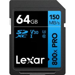 THẺ NHỚ SD 64GB LEXAR PROFESSIONAL 800X UHS-I V30 150MB/S